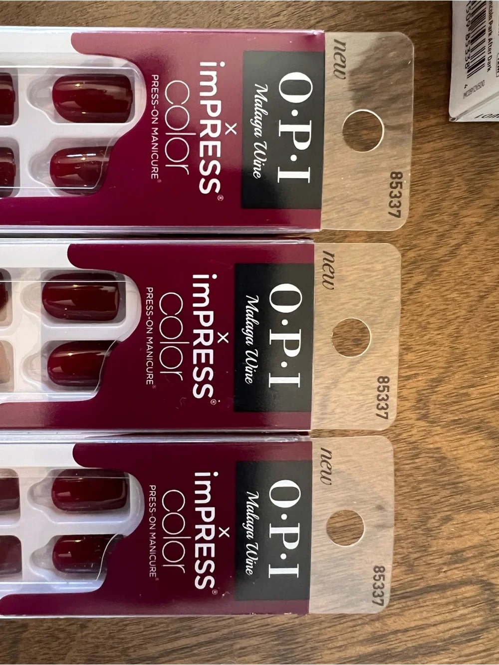 OPI Press-On Nails-Lincoln Park After Dark, Malaga Wine, Suzi Talks W Her Hands